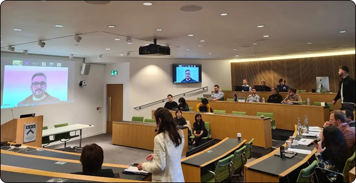 Presentation at Oxbridge